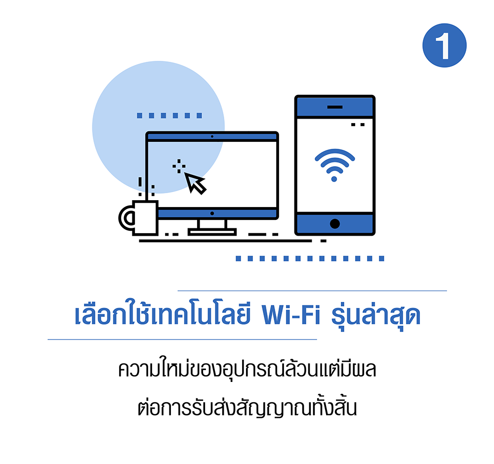 8 วิธี ปลุกสัญญาณ Wifi ที่บ้านให้เเรงขึ้นด้วยตัวคุณเอง